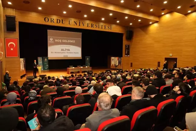 Ordu Üniversitesi'nde Aliya İzzetbegoviç Paneli ve Sergisi Düzenlendi