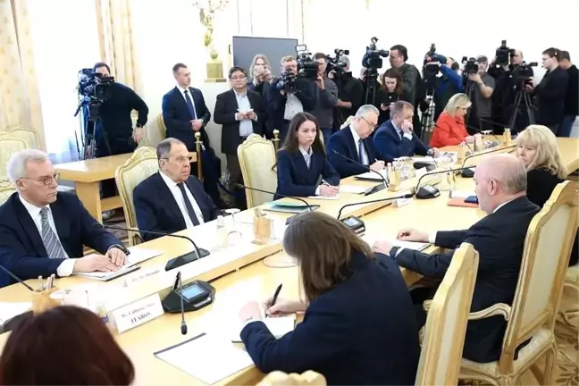 AGİT Genel Sekreteri Sinirlioğlu, Rusya Dışişleri Bakanı Lavrov ile Görüştü