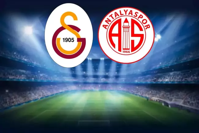 Canlı anlatım! Galatasaray, Antalyaspor'a şans tanımadı