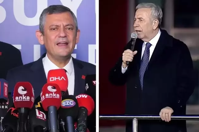 Özgür Özel'den, Mansur Yavaş'ın 'paçavra' çıkışına dikkat çeken yanıt