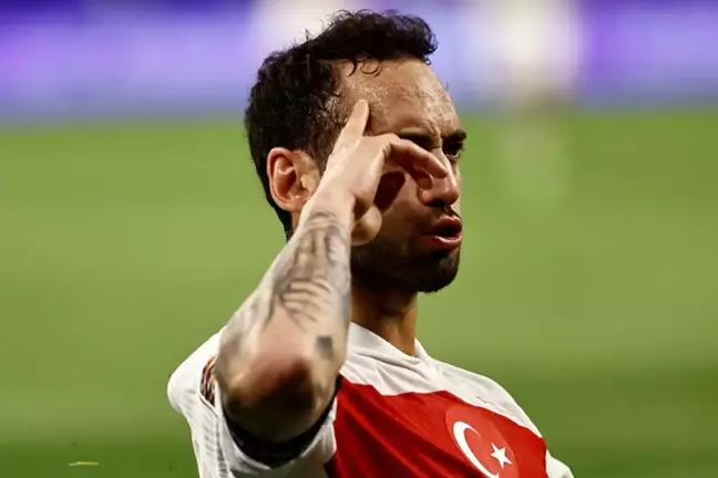 Hakan Çalhanoğlu, Macaristan'a attığı golle tarihe geçti