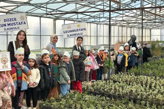 Düzce'de 'Enerji Dostu Mavi Yeşil Okul' Projesi Etkinlikleri Düzenlendi