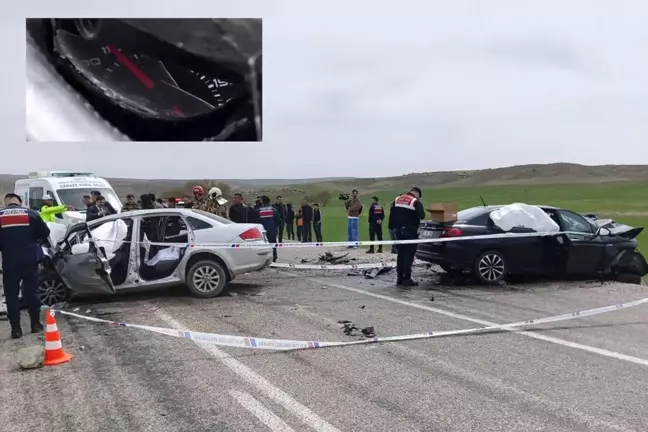 6 kişinin öldüğü kazada kahreden detay! Kadranın takılı kaldığı hız kazayı özetliyor