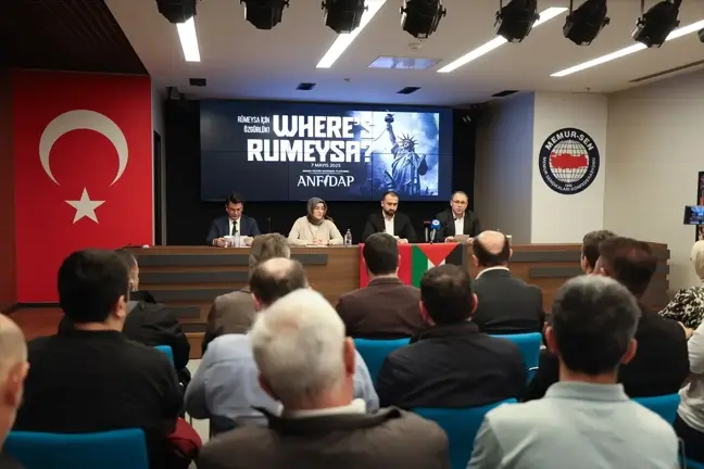 Ankara'da Rümeysa Öztürk İçin Serbest Bırakılma Çağrısı