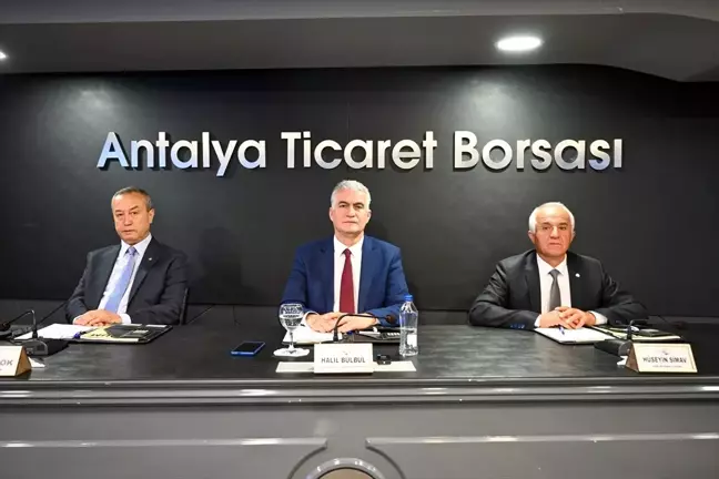 Antalya Ticaret Borsası'nda Nisan Ayı Meclis Toplantısı Gerçekleşti