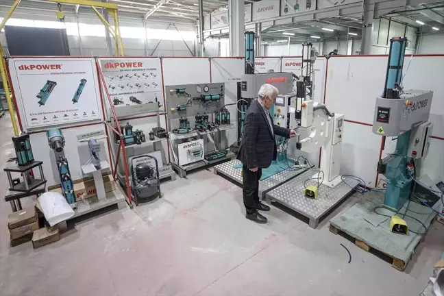 Yerli Girişimci, Hidropnömatik Silindir Üretimiyle Ekonomiye Katkı Sağlıyor