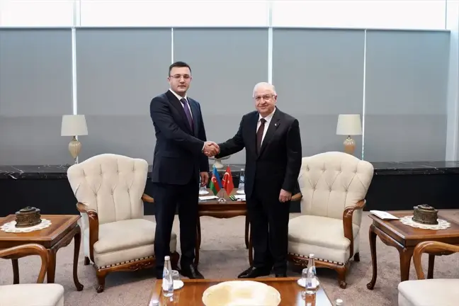 Yaşar Güler, Azerbaycan Savunma Bakan Yardımcısını Kabul Etti
