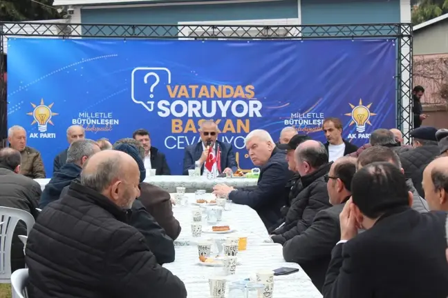 Bafra'da 'Vatandaş Soruyor, Başkan Cevaplıyor' Etkinliği Düzenlendi