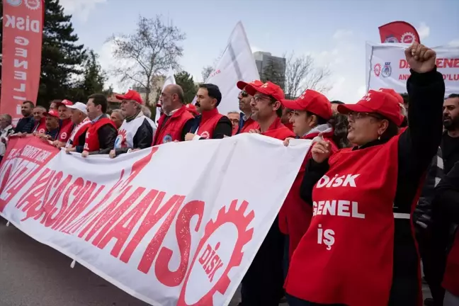 Ankara'da 1 Mayıs Emek ve Dayanışma Günü Kutlandı