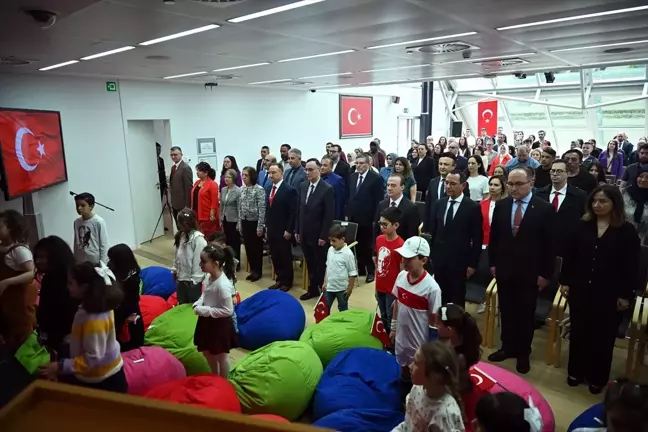 Belçika'da 23 Nisan Ulusal Egemenlik ve Çocuk Bayramı kutlandı