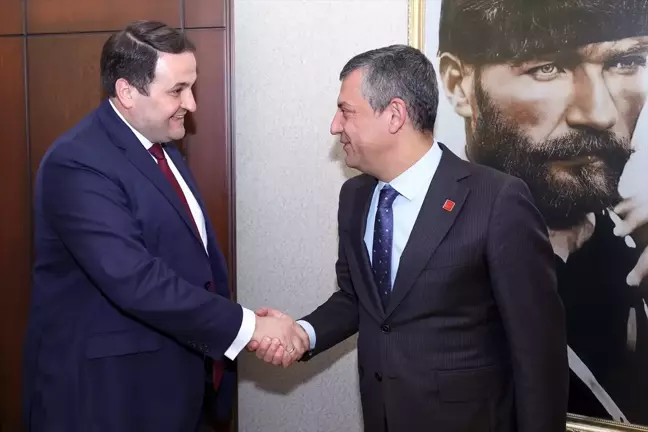 Özgür Özel, Almanya'nın Bakanı ile Görüştü