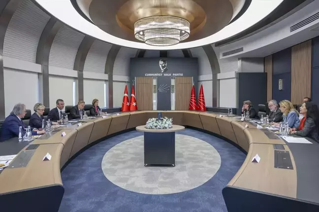 Özgür Özel, Avrupa Konseyi Yetkilisi ile Görüştü
