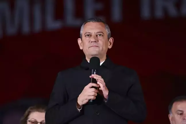 CHP Genel Başkanı Özel, Başakşehir mitinginde konuştu Açıklaması