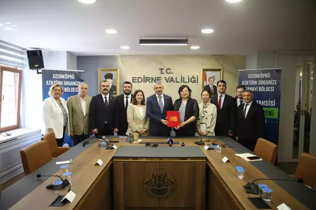 Çinli Firma, Edirne'de Rüzgar Türbini Parçaları Üretmek İçin Yatırım Yapıyor