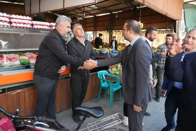 Cizre Kaymakamı Ahmet Vezir Baycar Esnafları Ziyaret Etti