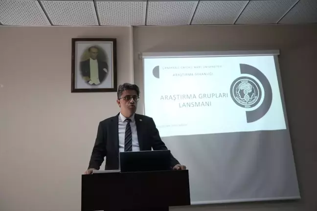ÇOMÜ'de Araştırma Grupları Lansmanı Gerçekleştirildi