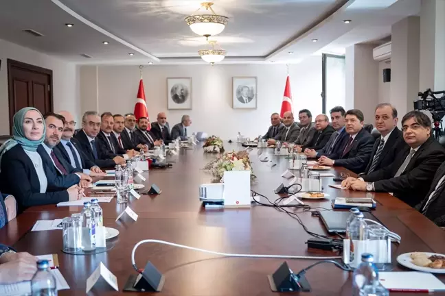 Cumhurbaşkanlığı Hukuk Politikaları Kurulu Çankaya Köşkü'nde toplandı