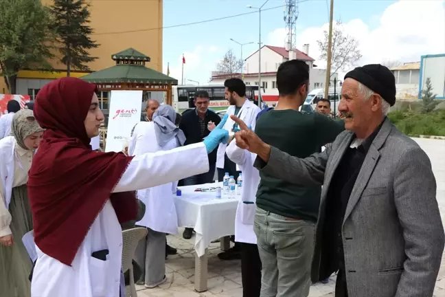 Baskil'de Genç Yeryüzü Doktorları'ndan Sağlık Taraması