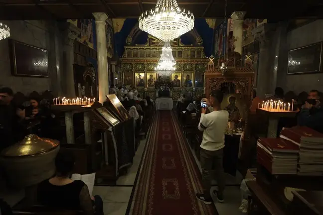 Gazze'deki Hristiyanlardan Kutsal Cuma Anması