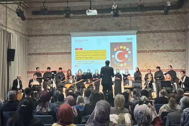 Rami Kütüphanesi'nde Türk Dünyası Ezgileri Dinletisi Gerçekleşti