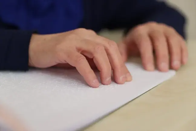 Görme Engelli Yadigar'ın Kur'an-ı Kerim Öğrenme Azmi
