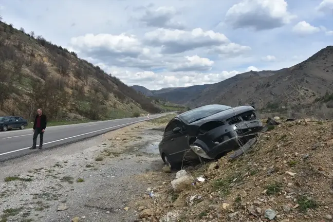 Gümüşhane'de Otomobil Kazası: 3 Yaralı