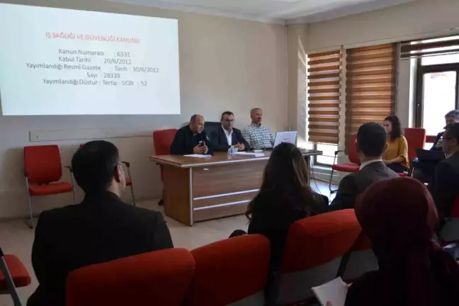 Afyonkarahisar'da İş Sağlığı ve Güvenliği Kurulu Toplantısı Gerçekleştirildi