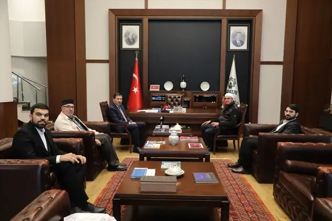 Karatay Belediye Başkanı Kılca, Filistinli Alimler Birliği'ni Ağırladı