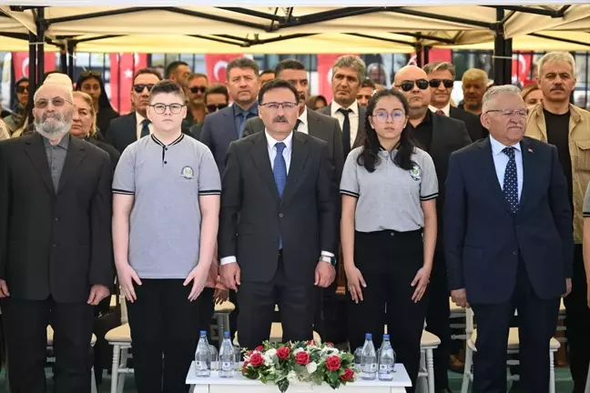 Kayseri ve çevre illerde 23 Nisan Ulusal Egemenlik ve Çocuk Bayramı kutlandı