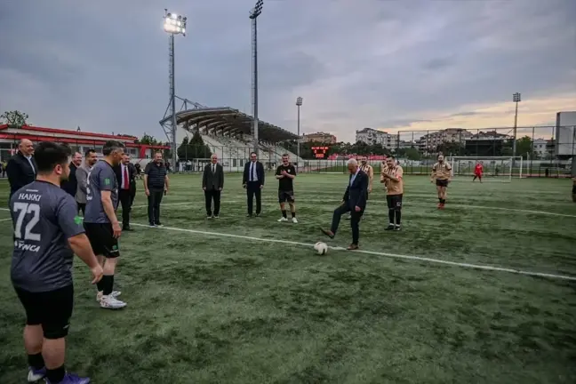 Kırklareli'nde 2025 Kurumlar Ligi Futbol Turnuvası Başladı