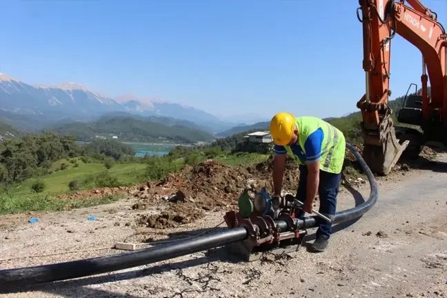 Kumluca'da İçme Suyu Altyapısı Yenilendi