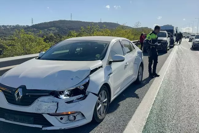 Kuzey Marmara Otoyolu'nda Zincirleme Trafik Kazası
