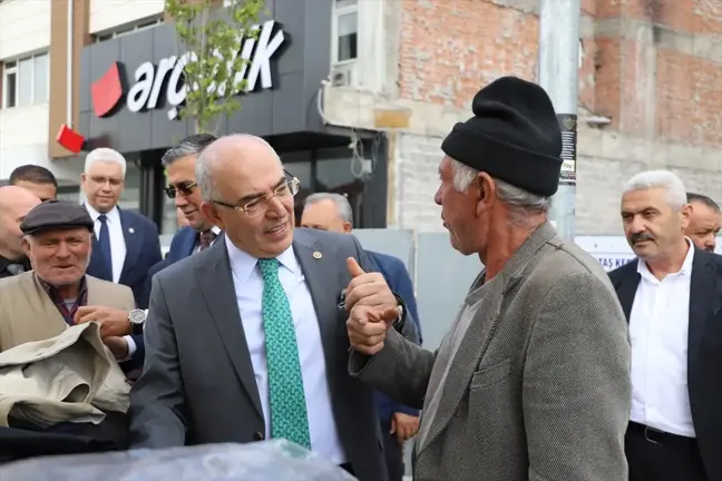 MHP Genel Başkan Yardımcısı Mevlüt Karakaya Gölbaşı'nda Ziyaretler Gerçekleştirdi