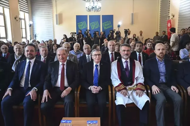 Prof. Dr. Aziz Sancar'a Fahri Doktora Unvanı