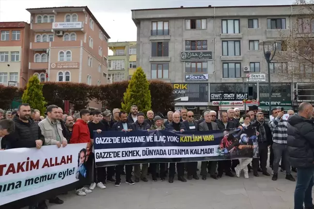 Samsun'da Filistin'e Destek İçin Araç Konvoyu Düzenlendi