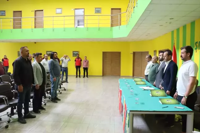 Kızılkaya Tarım Şanlıurfaspor'un Olağanüstü Genel Kurulu Ertelendi