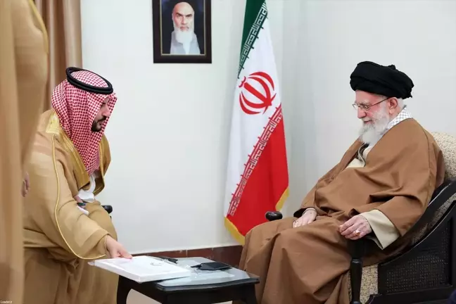 Suudi Arabistan Savunma Bakanı Selman, İran Lideri Hamaney ile Görüştü