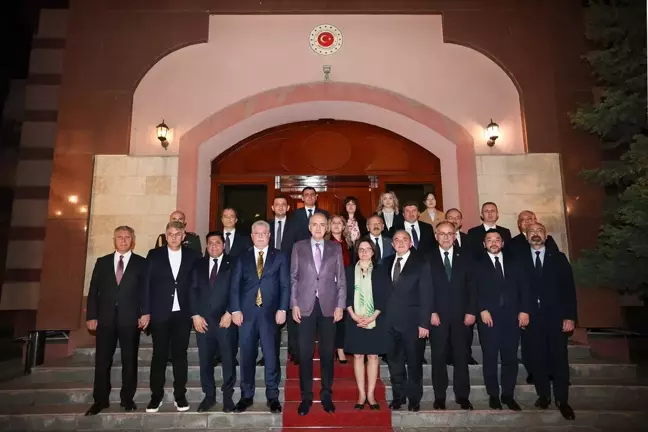 TBMM Başkanı Numan Kurtulmuş, Bişkek Büyükelçiliğini Ziyaret Etti