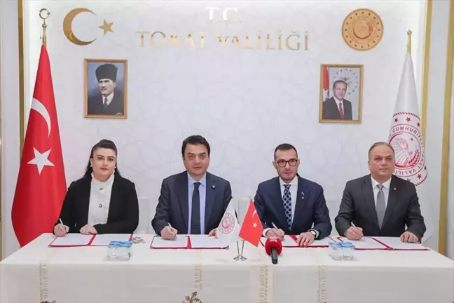 Tokat'ta Kadın İstihdamı ve Girişimciliği Destekleyen Protokol İmzalandı