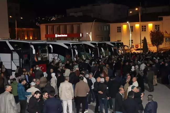 Yozgat'tan Hacı Adaylarına Uğurlama Töreni
