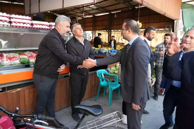 Cizre Kaymakamı Baycar, Esnaf ve Vatandaşlarla Bir Araya Geldi