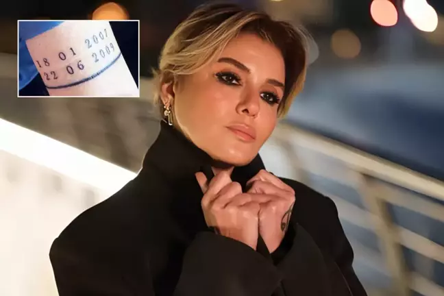 Gülben Ergen'in dövmesinin sırrı ortaya çıktı