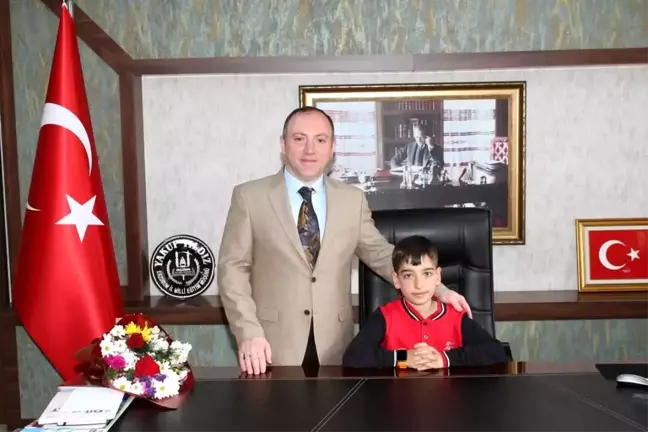 Millî Eğitim Müdürü Yakup Yıldız'ın 23 Nisan Ulusal Egemenlik ve Çocuk bayramı mesajı
