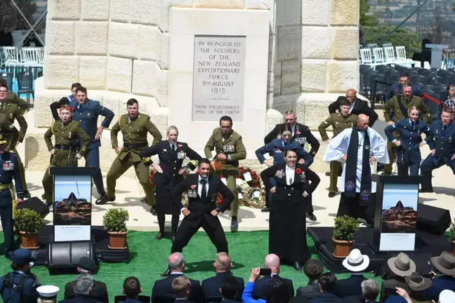 Çanakkale Savaşları'nın 110. Yıldönümünde Anma Töreni ve Haka Dansı