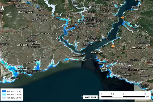 Tsunami risk haritası yayınlandı! İstanbul'da hangi ilçe ne kadar etkilenecek?