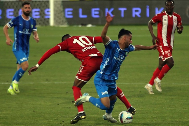 Uzatmalarda neler oldu neler! Samsunspor, Bodrum FK'yı 2-1 yendi