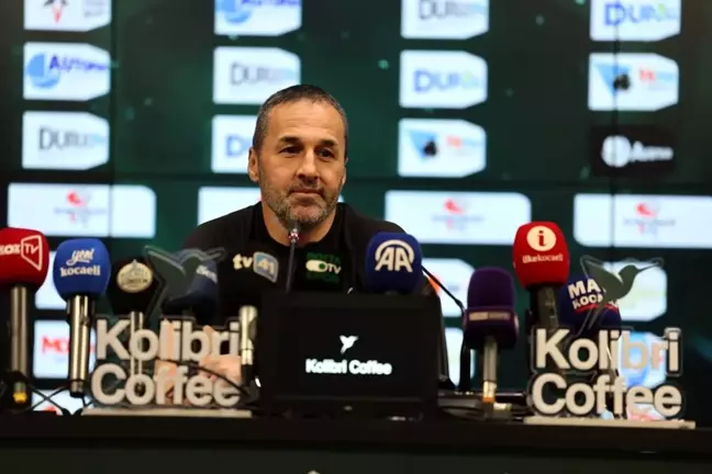 Boluspor Teknik Direktörü Yalçın Koşukavak: