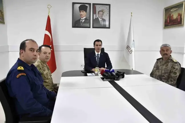 Bitlis'te 3 Aylık Asayiş Değerlendirmesi Yapıldı
