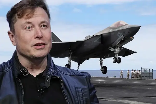 F-35 krizi büyüyor! Elon Musk'tan ABD'li şirkete sert eleştiri