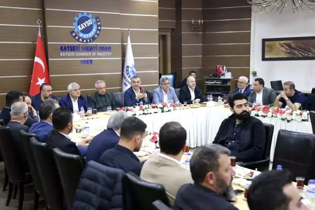 Kayseri Sanayi Odası'ndan Yeni Üyelere İstişare Toplantısı